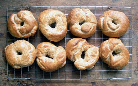 bagels cooling