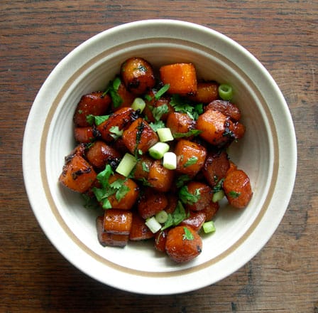 soy braised carrots