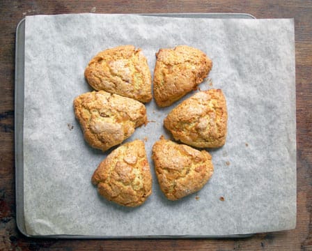 ginger cream scones