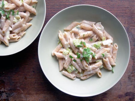 Macaroni and Cheese with Leeks and Sour Cream