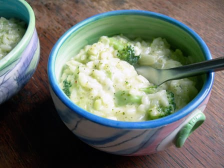 Broccoli & Cheddar Risotto