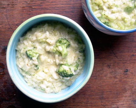 Broccoli & Cheddar Risotto