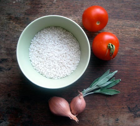 Tomato Sage Risotto