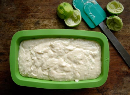 Lime Coconut Yogurt Cake