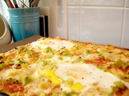 leek-eggpizza