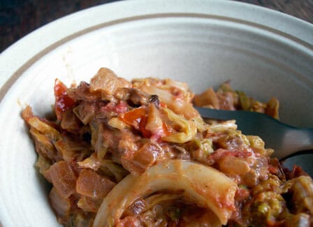 Ugly food needs love too: Russian Cabbage with Tomatoes and Sour Cream ...