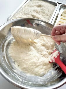 Korean Corn Dog Recipe - Preparing the Corn Dogs and Cheese 5