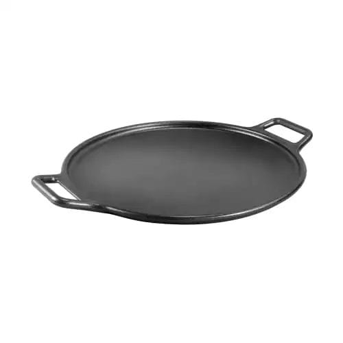 Lodge BOLD 14 Inch Seasoned Cast Iron Pizza Pan, Design-Forward Cookware