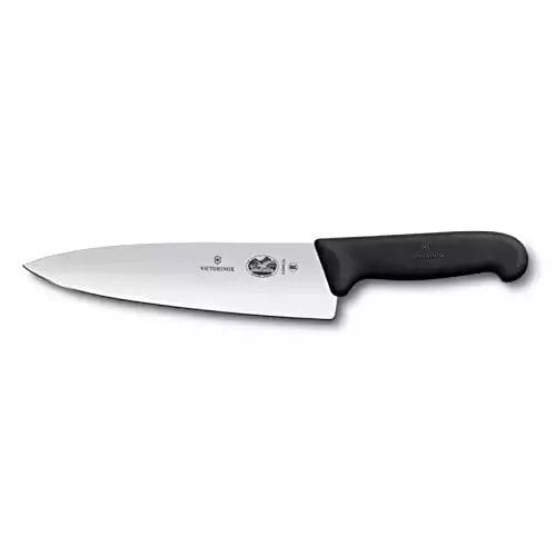 Victorinox Fibrox Pro Knife, 8-Inch Chef's FFP, 8 Inch, Black