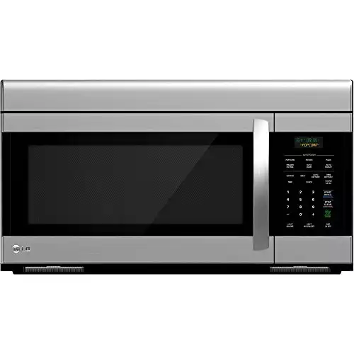 LG LMV1683ST Over-The-Range Microwave Oven with 300 CFM Venting System, 1.6 Cubic Feet