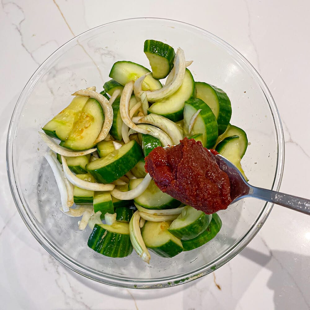 Korean Cucumber Salad Recipe