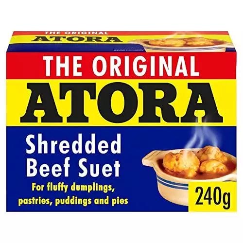 Atora Shredded Beef Suet 240g - Pack of 2